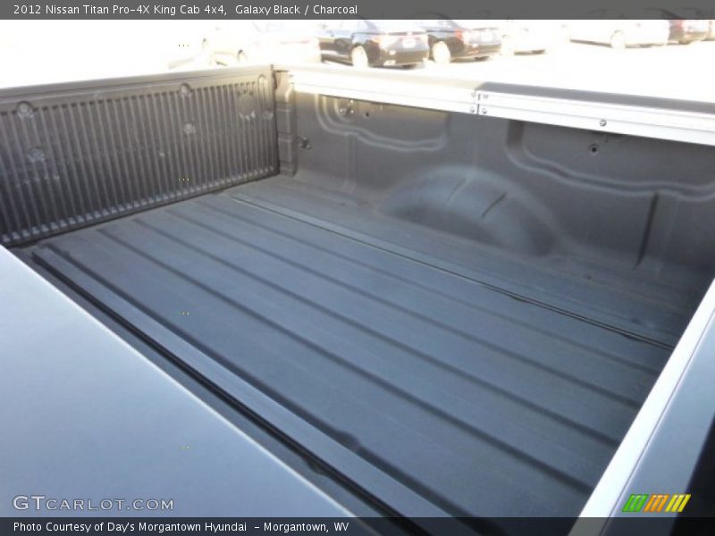 Galaxy Black / Charcoal 2012 Nissan Titan Pro-4X King Cab 4x4