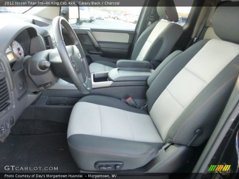 Galaxy Black / Charcoal 2012 Nissan Titan Pro-4X King Cab 4x4