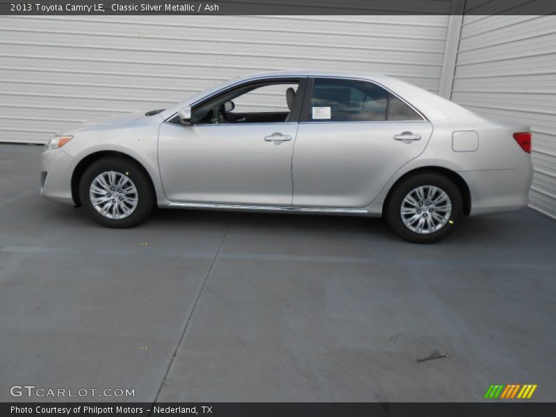 Classic Silver Metallic / Ash 2013 Toyota Camry LE