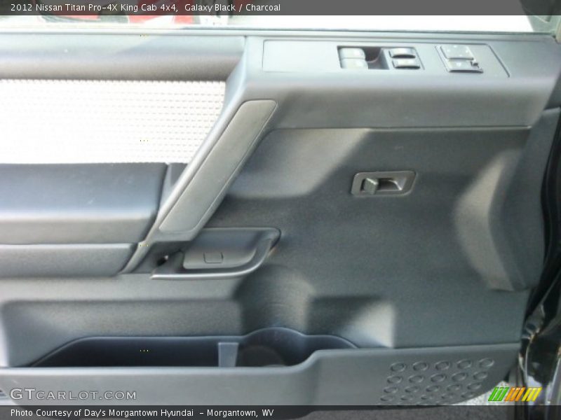 Galaxy Black / Charcoal 2012 Nissan Titan Pro-4X King Cab 4x4