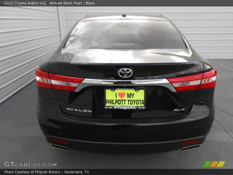 Attitude Black Pearl / Black 2013 Toyota Avalon XLE