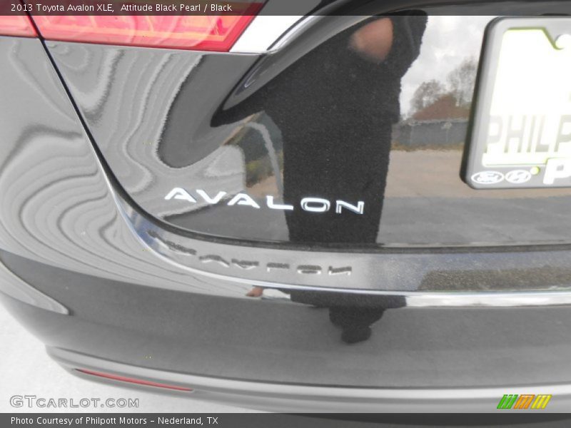 Attitude Black Pearl / Black 2013 Toyota Avalon XLE