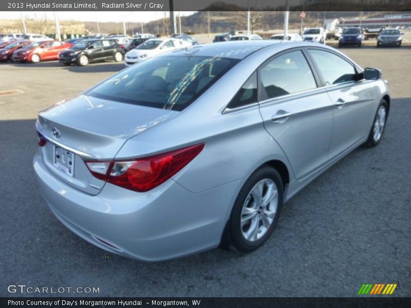 Radiant Silver / Gray 2013 Hyundai Sonata Limited