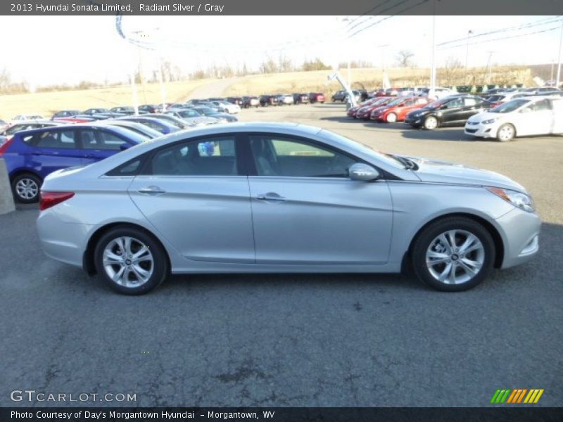 Radiant Silver / Gray 2013 Hyundai Sonata Limited