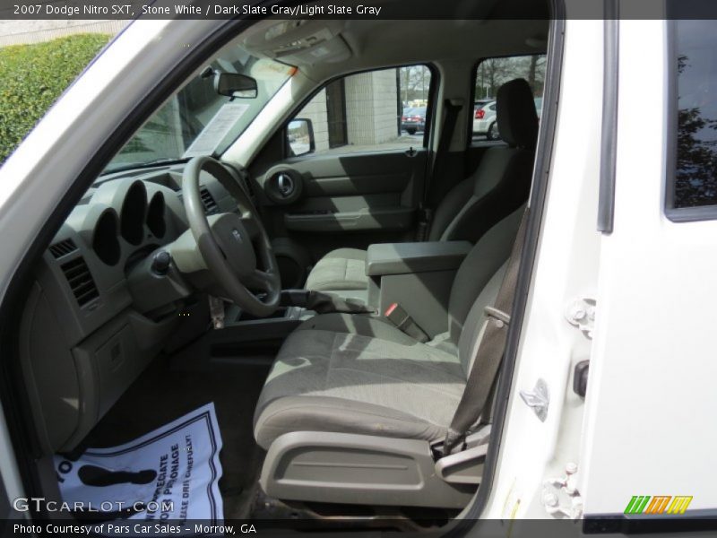 Stone White / Dark Slate Gray/Light Slate Gray 2007 Dodge Nitro SXT