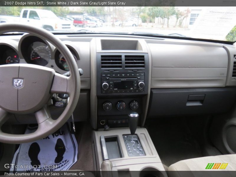 Stone White / Dark Slate Gray/Light Slate Gray 2007 Dodge Nitro SXT