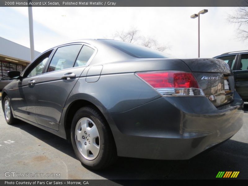 Polished Metal Metallic / Gray 2008 Honda Accord LX Sedan