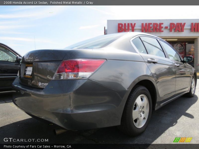 Polished Metal Metallic / Gray 2008 Honda Accord LX Sedan