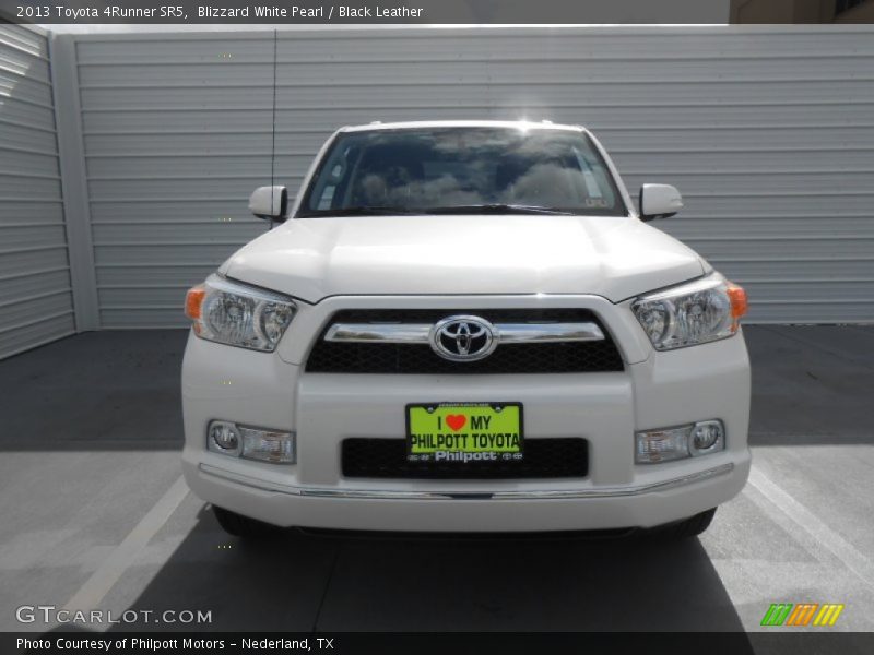 Blizzard White Pearl / Black Leather 2013 Toyota 4Runner SR5
