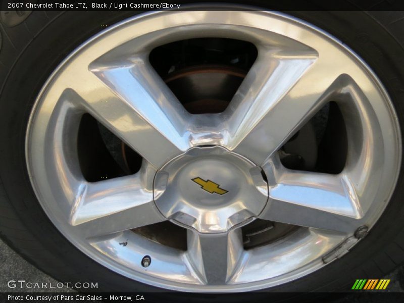 Black / Light Cashmere/Ebony 2007 Chevrolet Tahoe LTZ