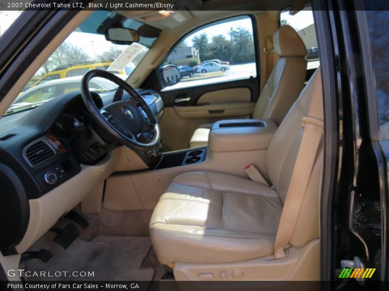 Black / Light Cashmere/Ebony 2007 Chevrolet Tahoe LTZ