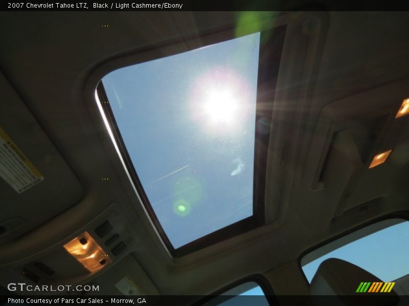 Black / Light Cashmere/Ebony 2007 Chevrolet Tahoe LTZ