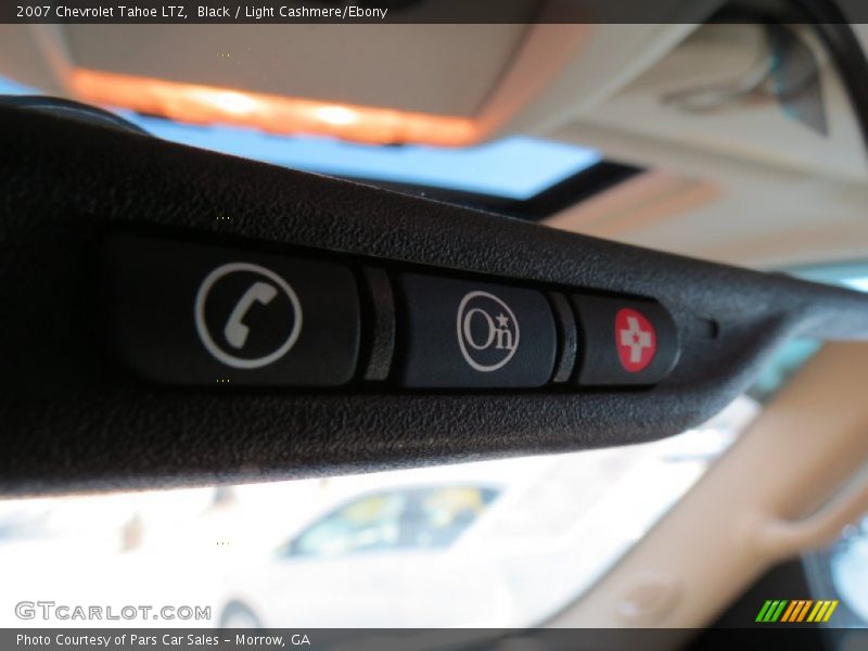 Black / Light Cashmere/Ebony 2007 Chevrolet Tahoe LTZ