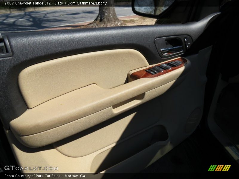 Black / Light Cashmere/Ebony 2007 Chevrolet Tahoe LTZ