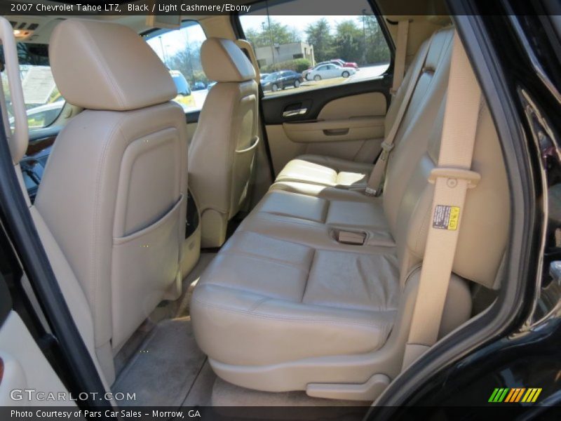 Black / Light Cashmere/Ebony 2007 Chevrolet Tahoe LTZ