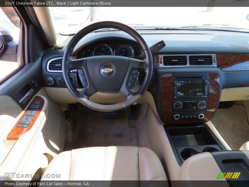 Black / Light Cashmere/Ebony 2007 Chevrolet Tahoe LTZ