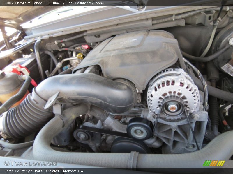 Black / Light Cashmere/Ebony 2007 Chevrolet Tahoe LTZ