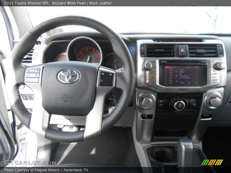Blizzard White Pearl / Black Leather 2013 Toyota 4Runner SR5