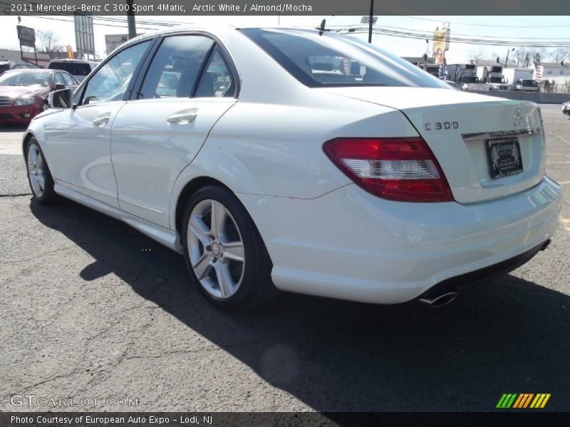Arctic White / Almond/Mocha 2011 Mercedes-Benz C 300 Sport 4Matic
