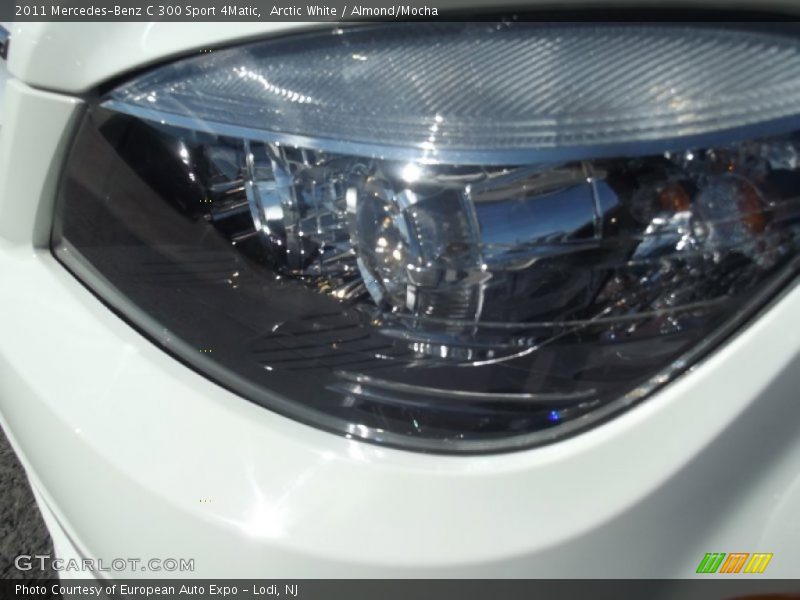 Arctic White / Almond/Mocha 2011 Mercedes-Benz C 300 Sport 4Matic