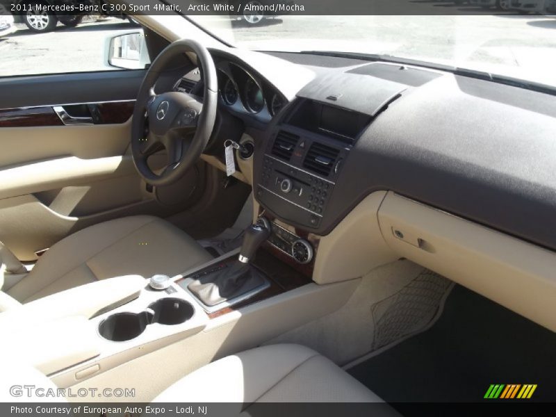 Arctic White / Almond/Mocha 2011 Mercedes-Benz C 300 Sport 4Matic