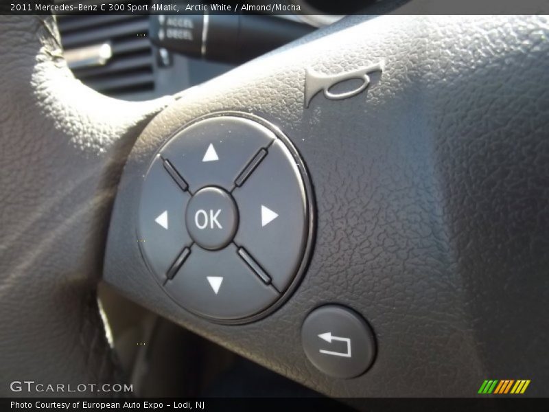 Controls of 2011 C 300 Sport 4Matic