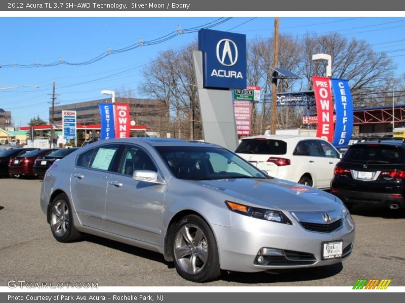 Silver Moon / Ebony 2012 Acura TL 3.7 SH-AWD Technology