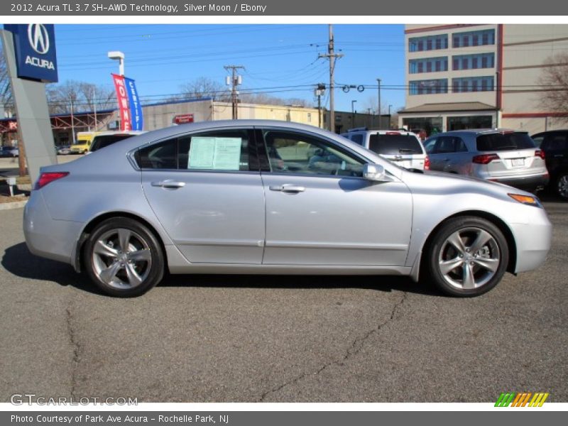 Silver Moon / Ebony 2012 Acura TL 3.7 SH-AWD Technology