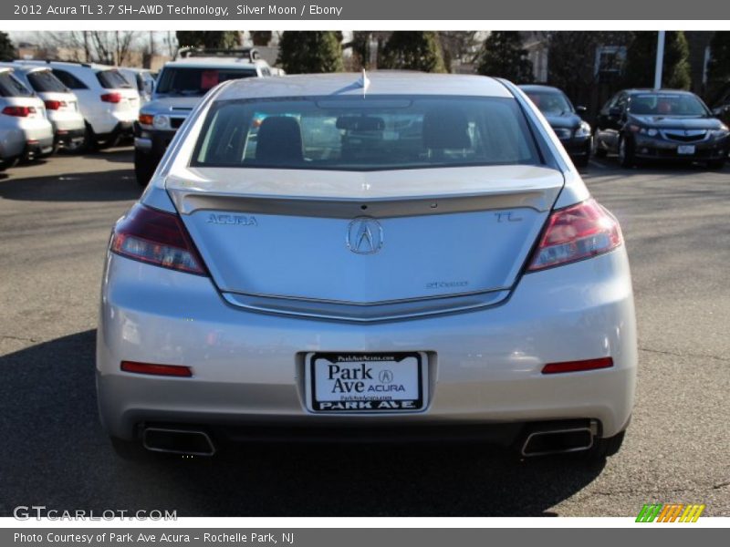 Silver Moon / Ebony 2012 Acura TL 3.7 SH-AWD Technology
