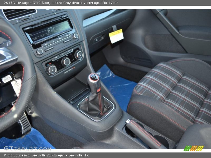 United Gray Metallic / Interlagos Plaid Cloth 2013 Volkswagen GTI 2 Door