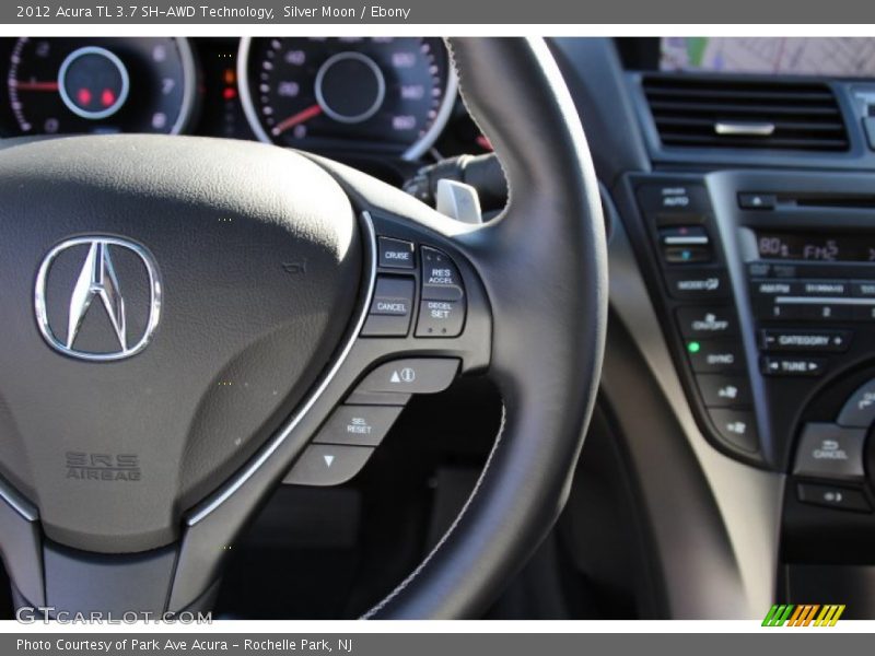 Silver Moon / Ebony 2012 Acura TL 3.7 SH-AWD Technology