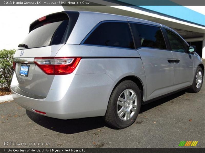 Alabaster Silver Metallic / Gray 2013 Honda Odyssey LX