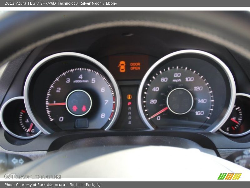 Silver Moon / Ebony 2012 Acura TL 3.7 SH-AWD Technology