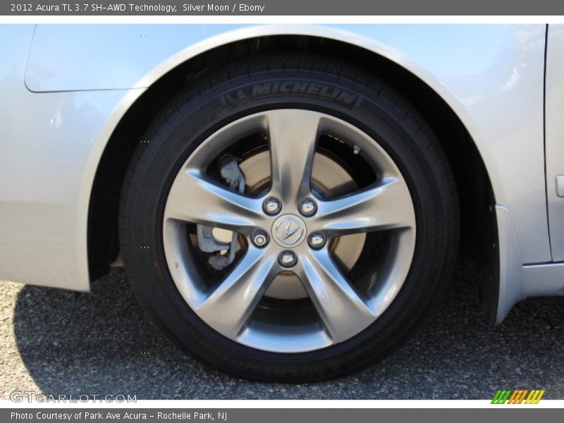 Silver Moon / Ebony 2012 Acura TL 3.7 SH-AWD Technology