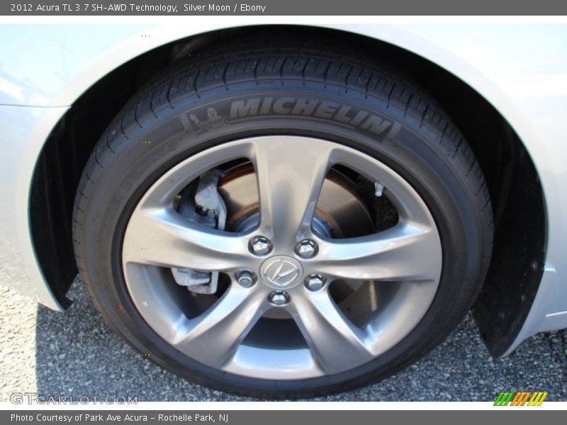 Silver Moon / Ebony 2012 Acura TL 3.7 SH-AWD Technology