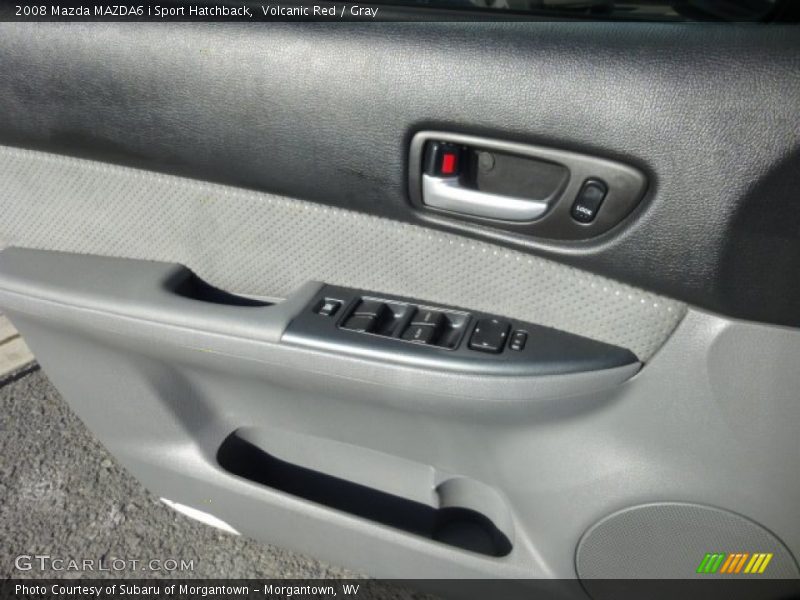 Volcanic Red / Gray 2008 Mazda MAZDA6 i Sport Hatchback