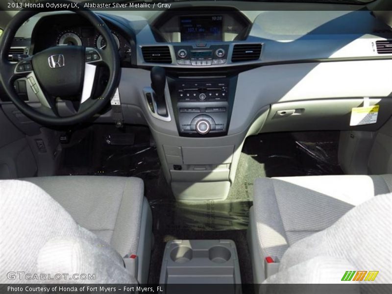 Alabaster Silver Metallic / Gray 2013 Honda Odyssey LX