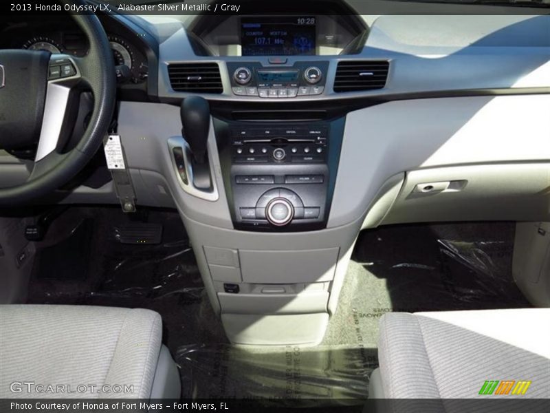 Alabaster Silver Metallic / Gray 2013 Honda Odyssey LX