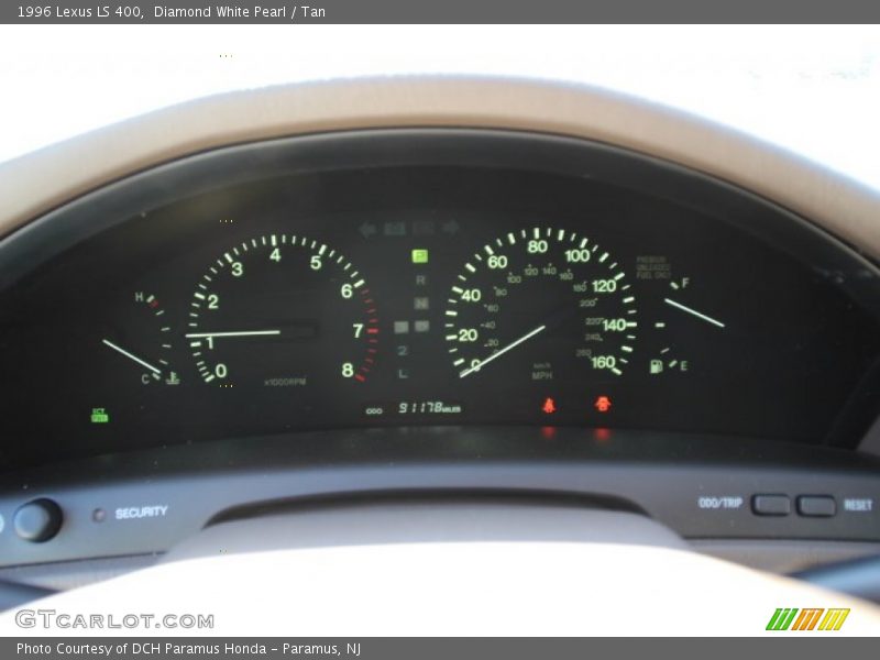  1996 LS 400 400 Gauges