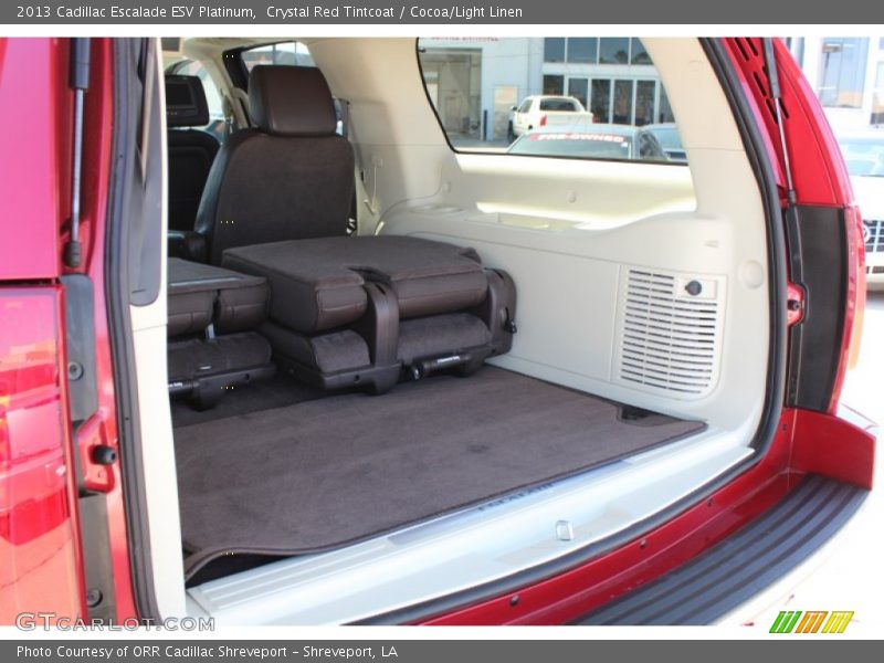  2013 Escalade ESV Platinum Trunk