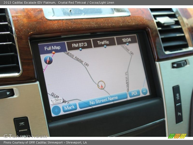 Navigation of 2013 Escalade ESV Platinum