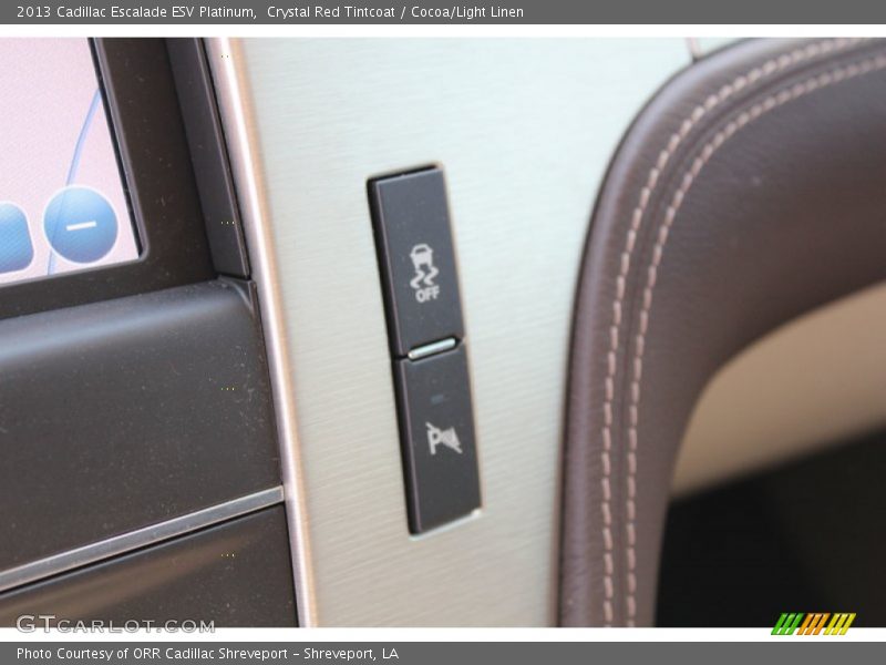 Controls of 2013 Escalade ESV Platinum