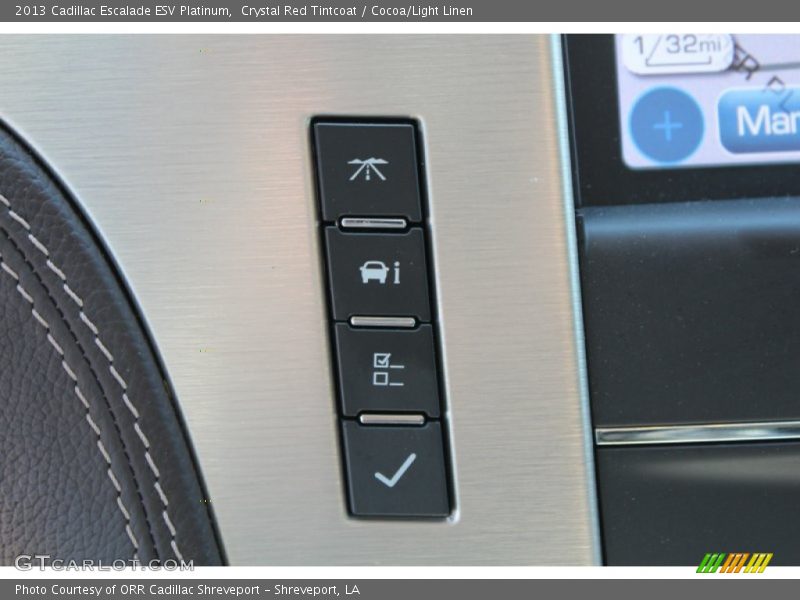 Controls of 2013 Escalade ESV Platinum