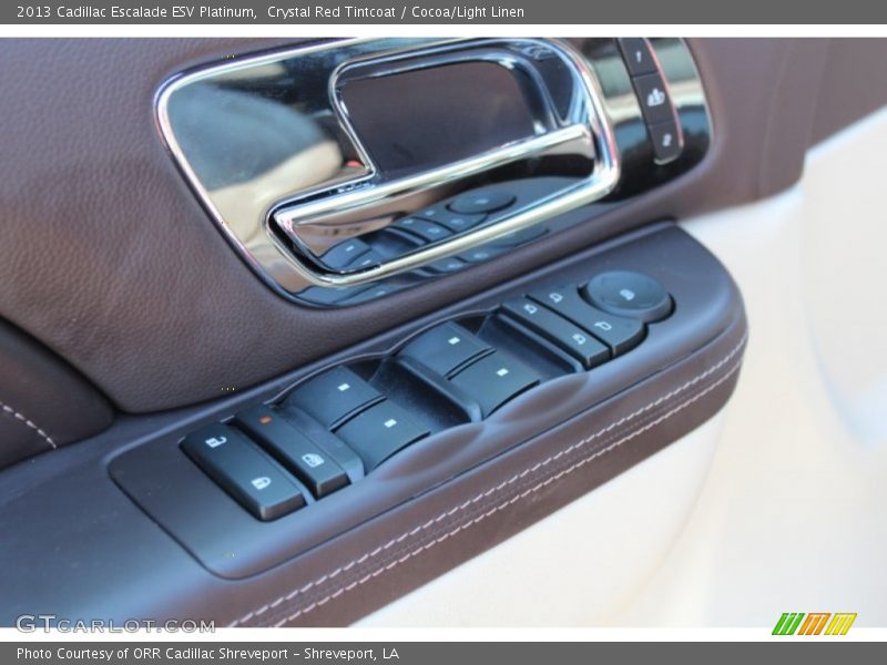 Controls of 2013 Escalade ESV Platinum