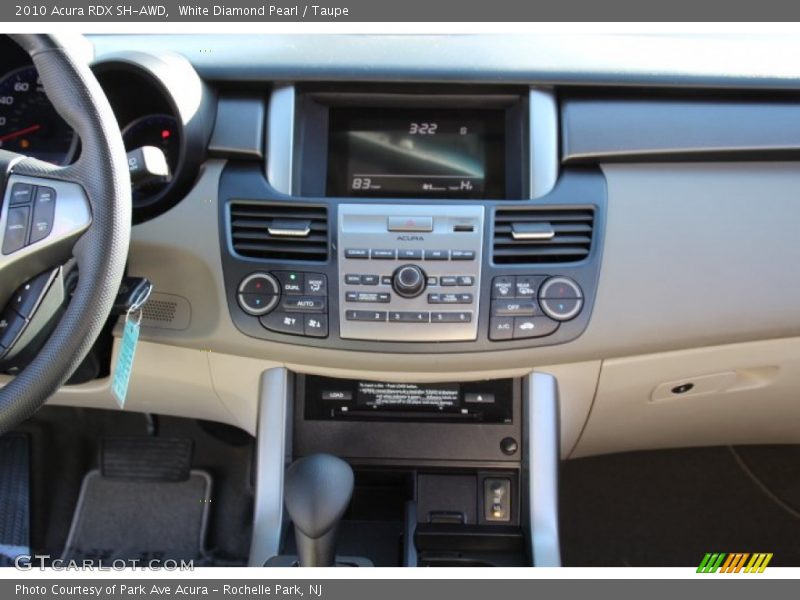 White Diamond Pearl / Taupe 2010 Acura RDX SH-AWD