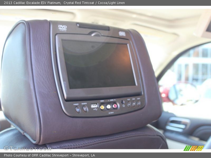 Entertainment System of 2013 Escalade ESV Platinum