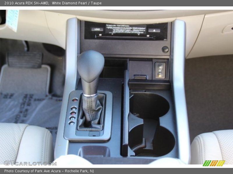 White Diamond Pearl / Taupe 2010 Acura RDX SH-AWD