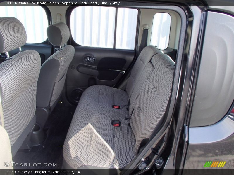 Rear Seat of 2010 Cube Krom Edition