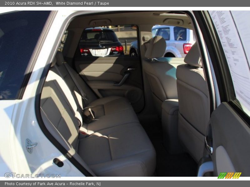 White Diamond Pearl / Taupe 2010 Acura RDX SH-AWD