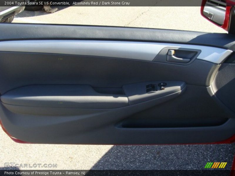 Absolutely Red / Dark Stone Gray 2004 Toyota Solara SE V6 Convertible